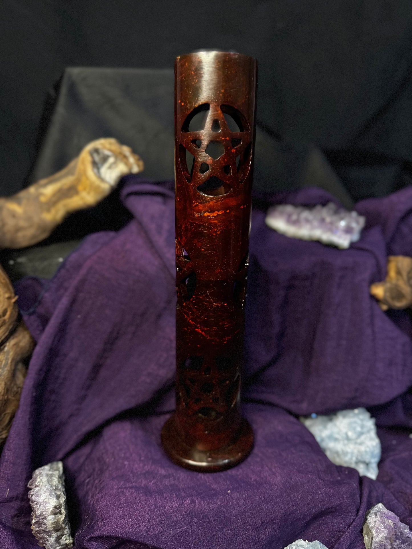 🔥🏠✨ Quemador de Incienso Chimenea ✨🏠🔥