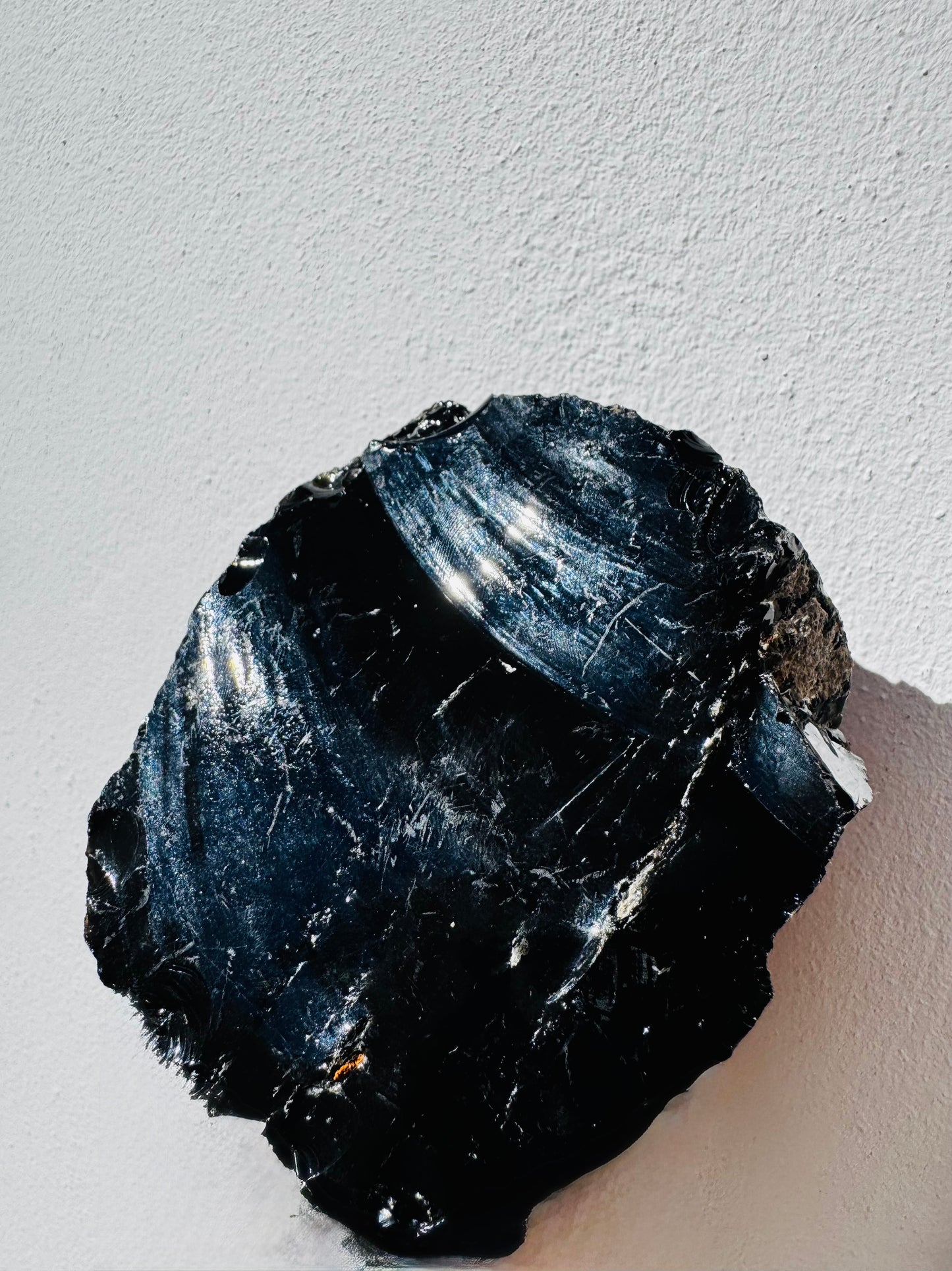 Obsidiana en Bruto · Protección Ancestral · 300 a 500 g