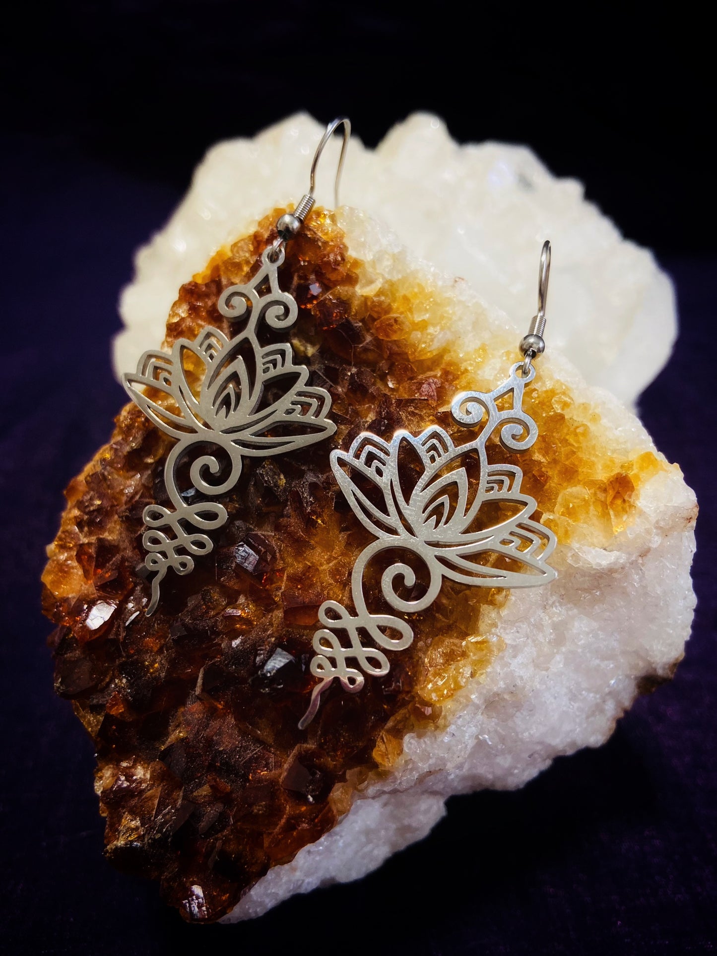 Pendientes Flor de Loto