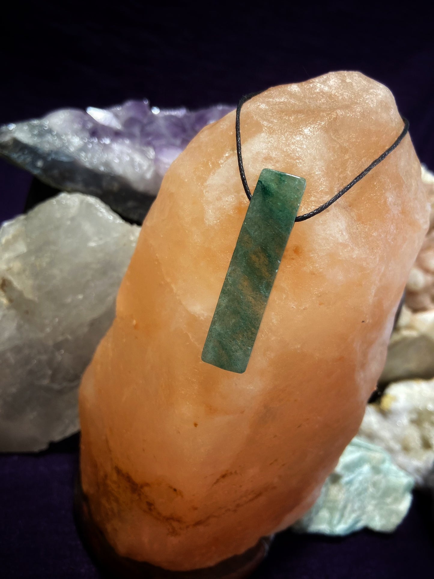 Collar de Aventurina natural rebanada