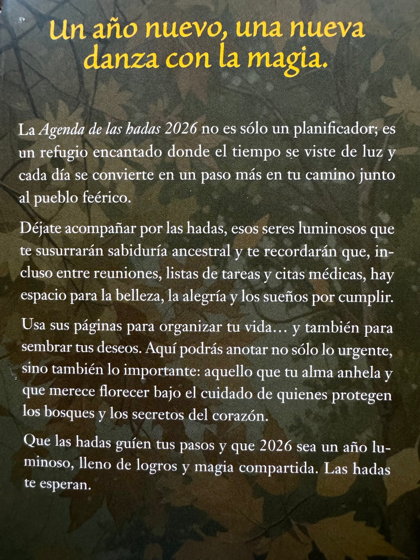 Agenda de las Hadas 2026 🧚