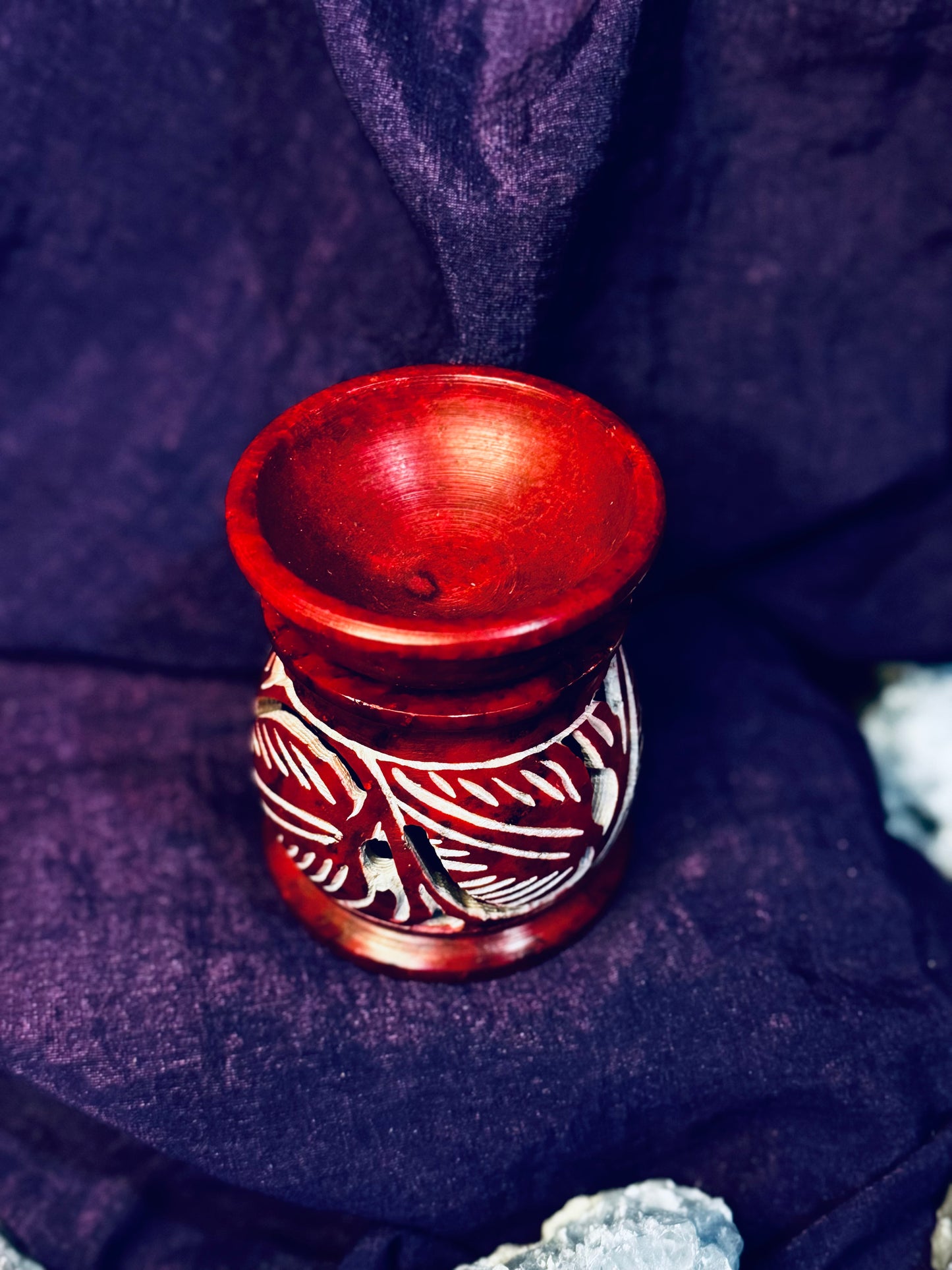 🔥🪨 Quemador de Aceite en Piedra 🪨🔥