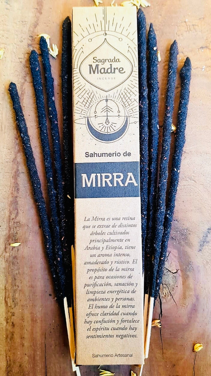 Incienso natural de Mirra Sagrada Madre