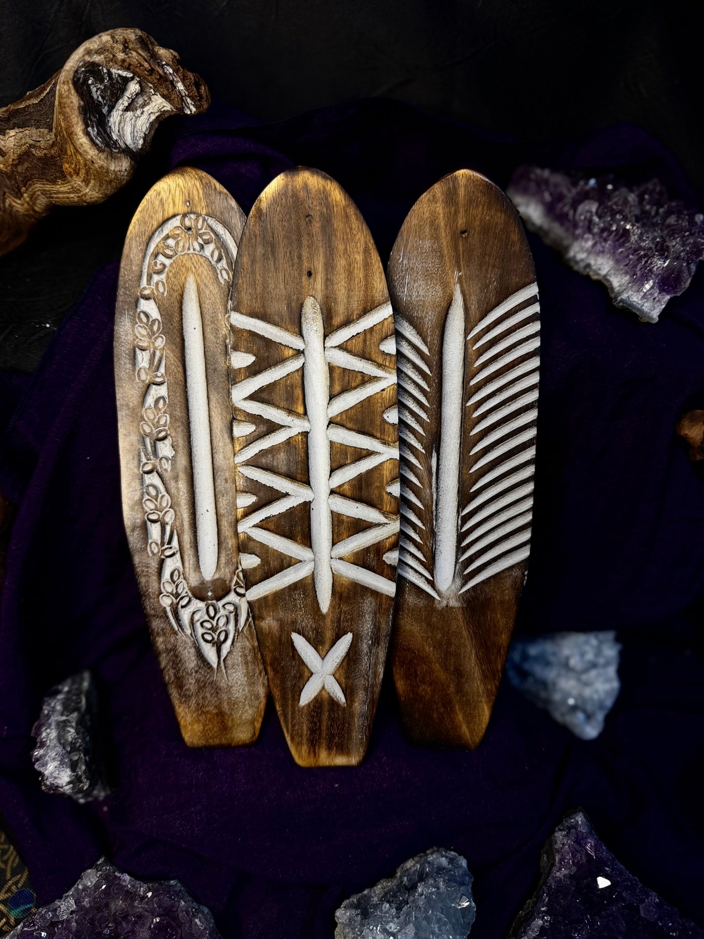 ✨Porta inciensos artesanales de madera✨