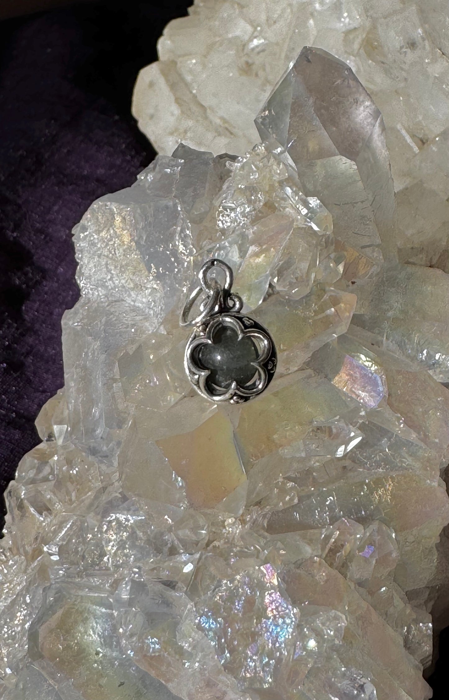 ⚔️🌌 Gotland de Plata con Labradorita 🌌⚔️