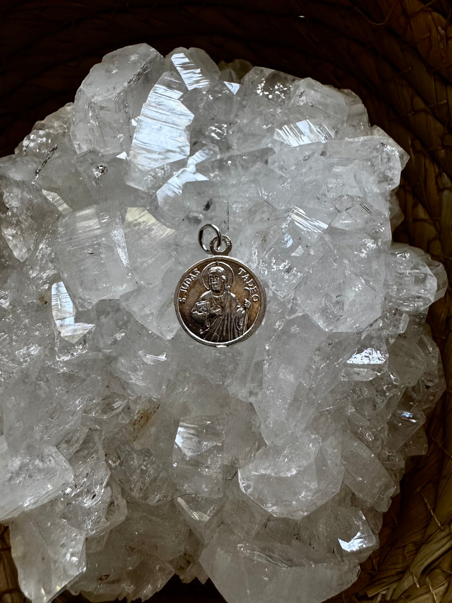 ✨ Medalla de Plata de San Judas Tadeo
