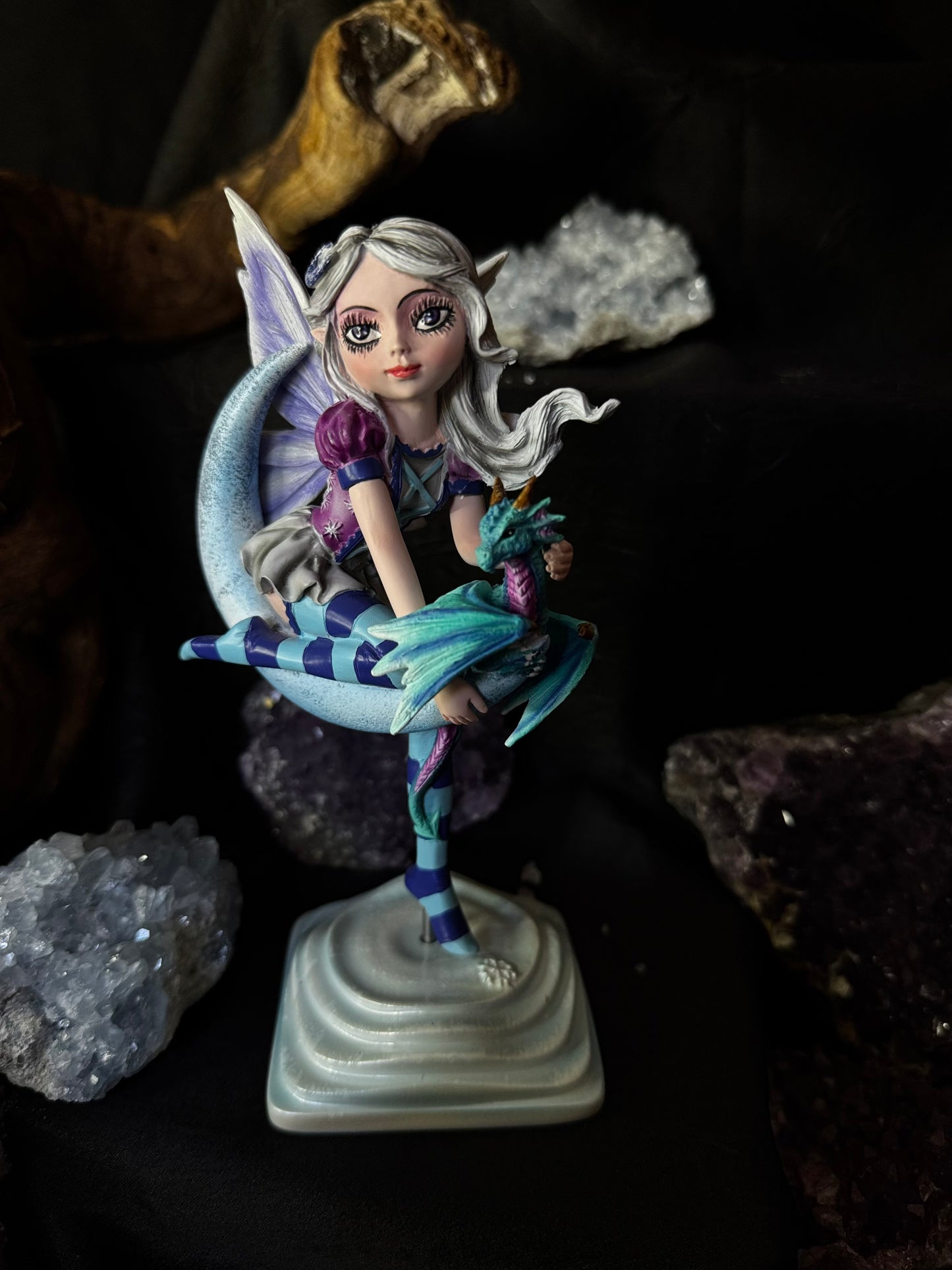 🌙🐉 Hada Guardiana de la Noche 🐉🌙