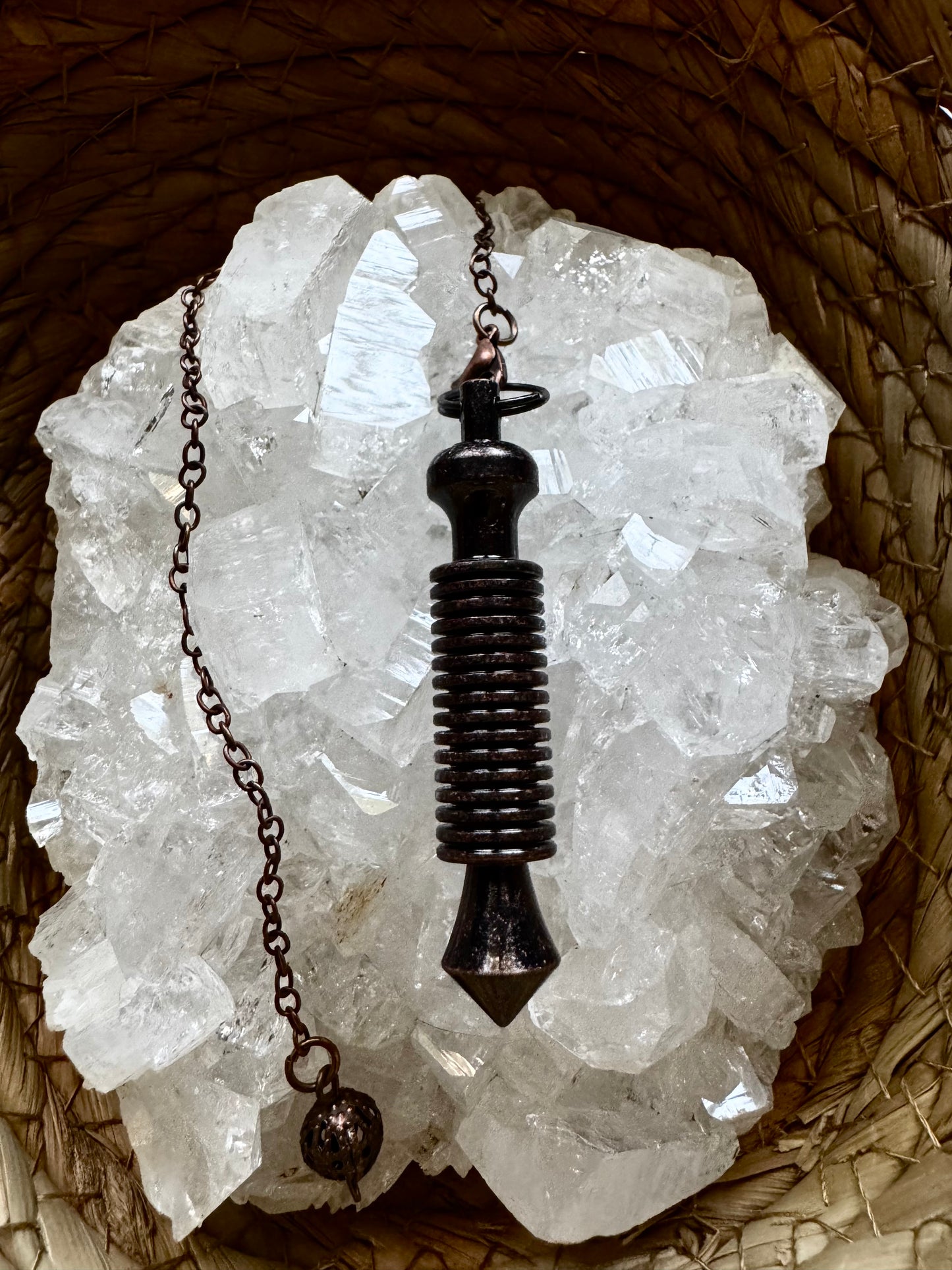 ⚡ Péndulo Ankh Solaris – Poder Egipcio y Protección