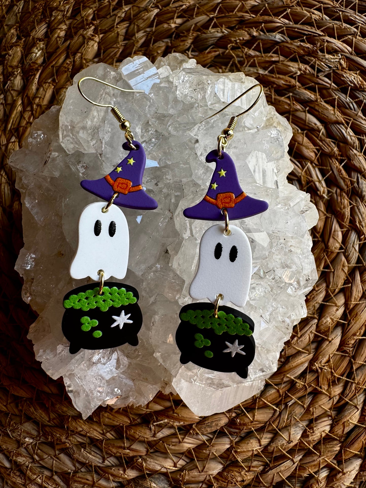 🧙♀️ Pendientes Witchy Ghost