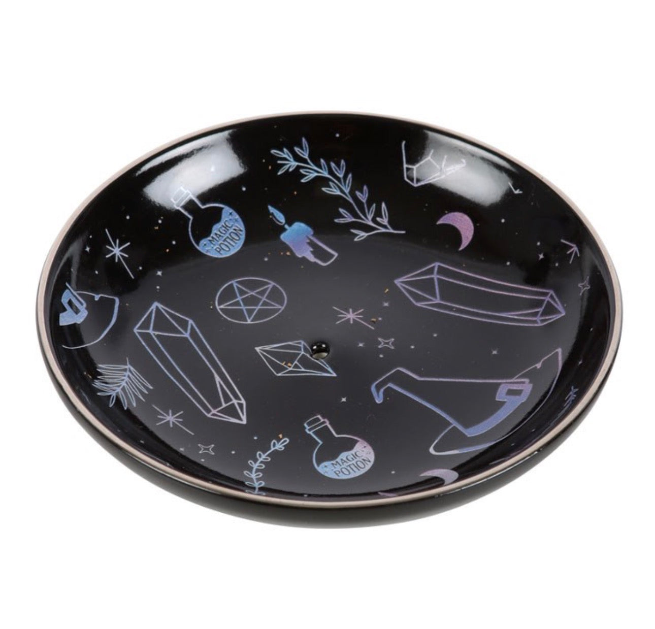 Altar de la Hechicera de Cristal – Porta Incienso Ritual Witchy