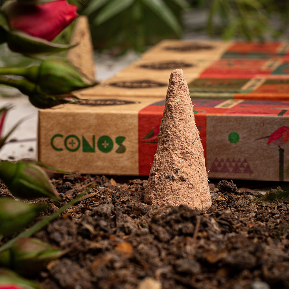 Incienso Cono Sándalo y Yagra Sagrada Madre