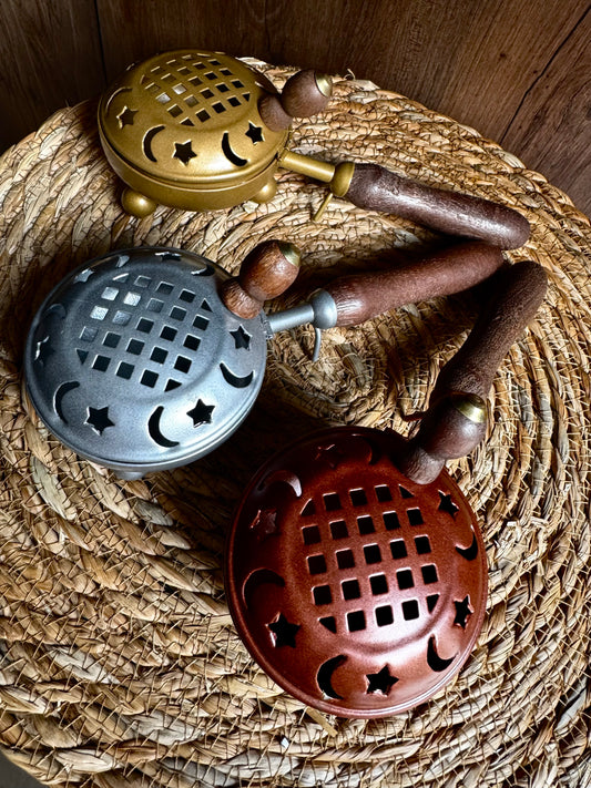 ✨ Quemador Brasero Lunas y Estrellas ✨