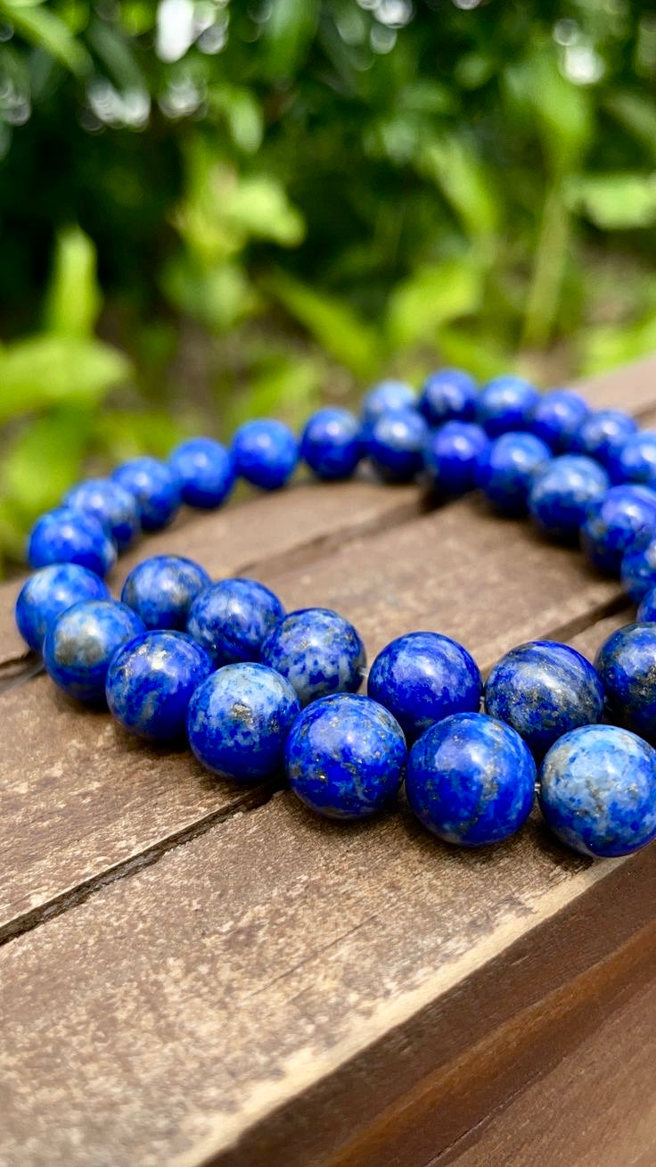 Pulsera de Lapislázuli · Intuición y Claridad 💙