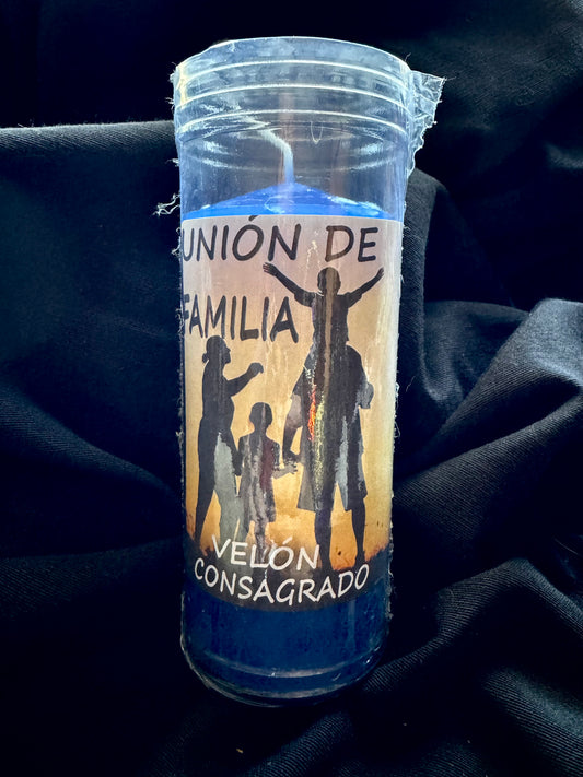 🕯️💞 Velón Consagrado Unión Familiar 💞🕯️