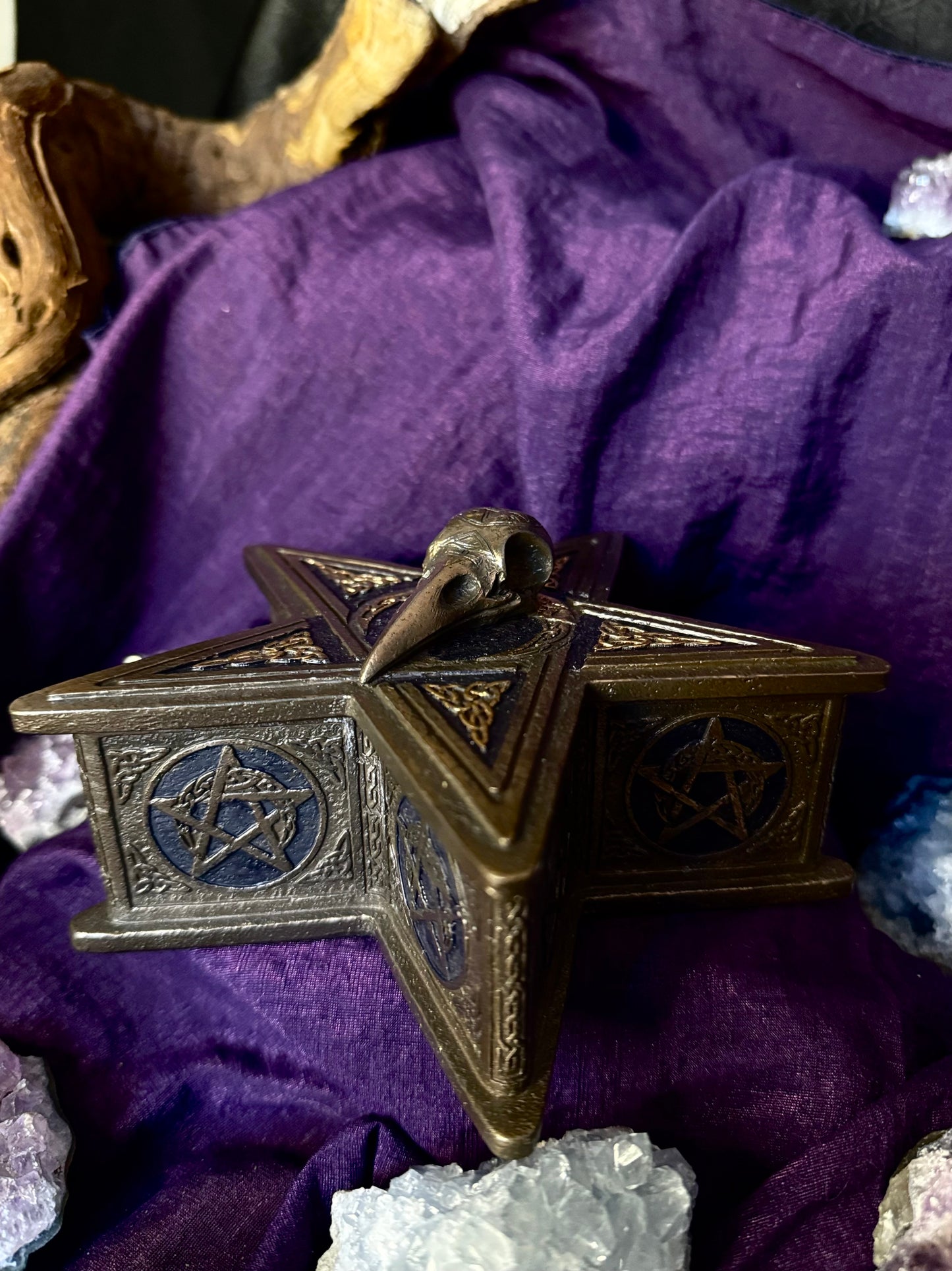 ✨🖤 Cajita Estrella Mágica 🖤✨