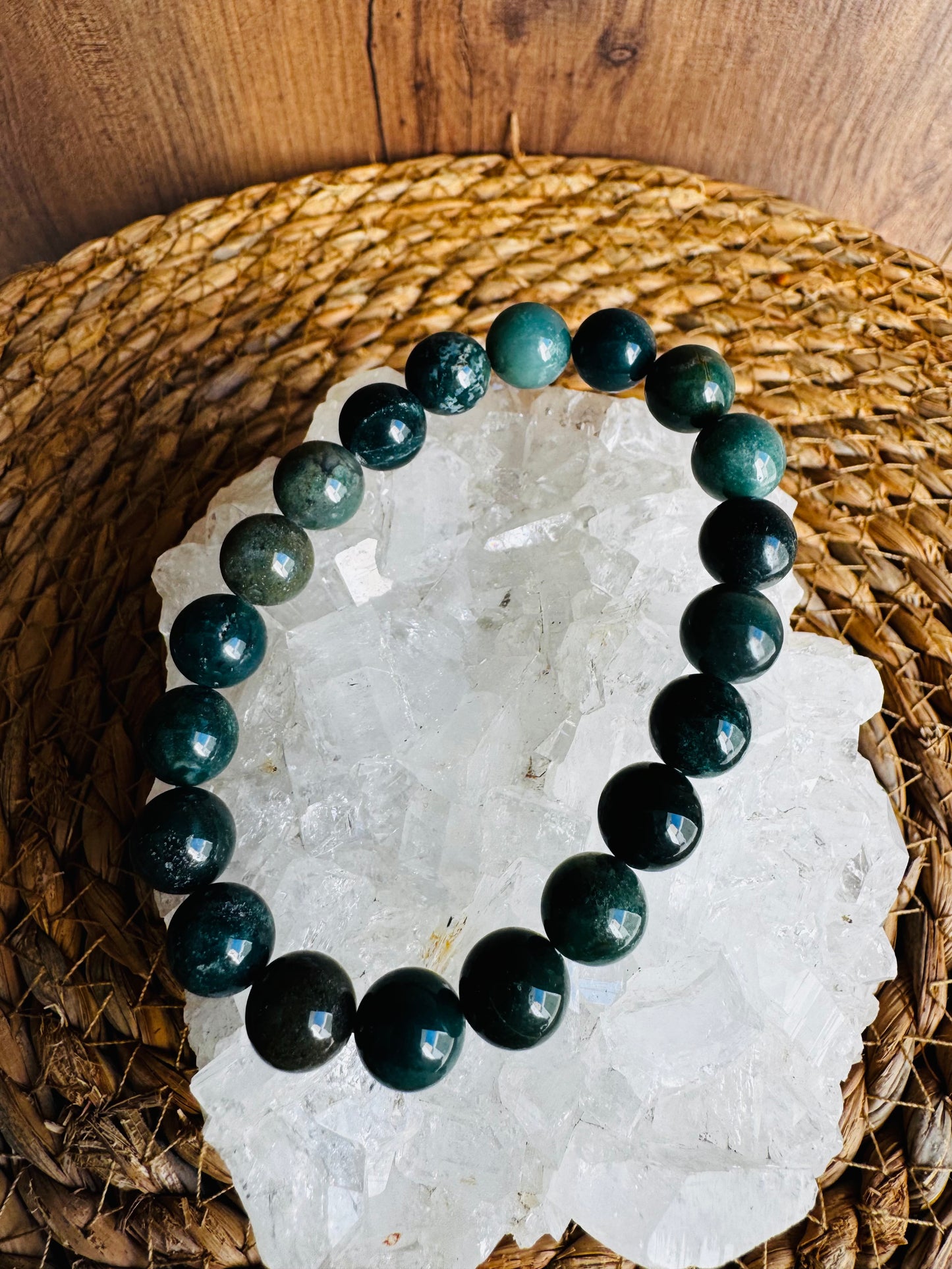 Ágata Musgosa – Armonía, Conexión con la Naturaleza y Equilibrio 🌿✨