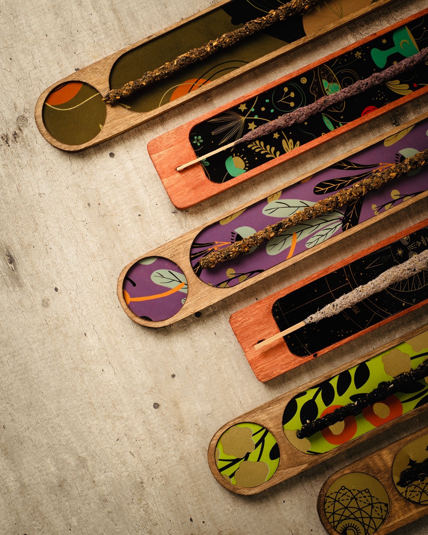 Porta Sahumerio Wood