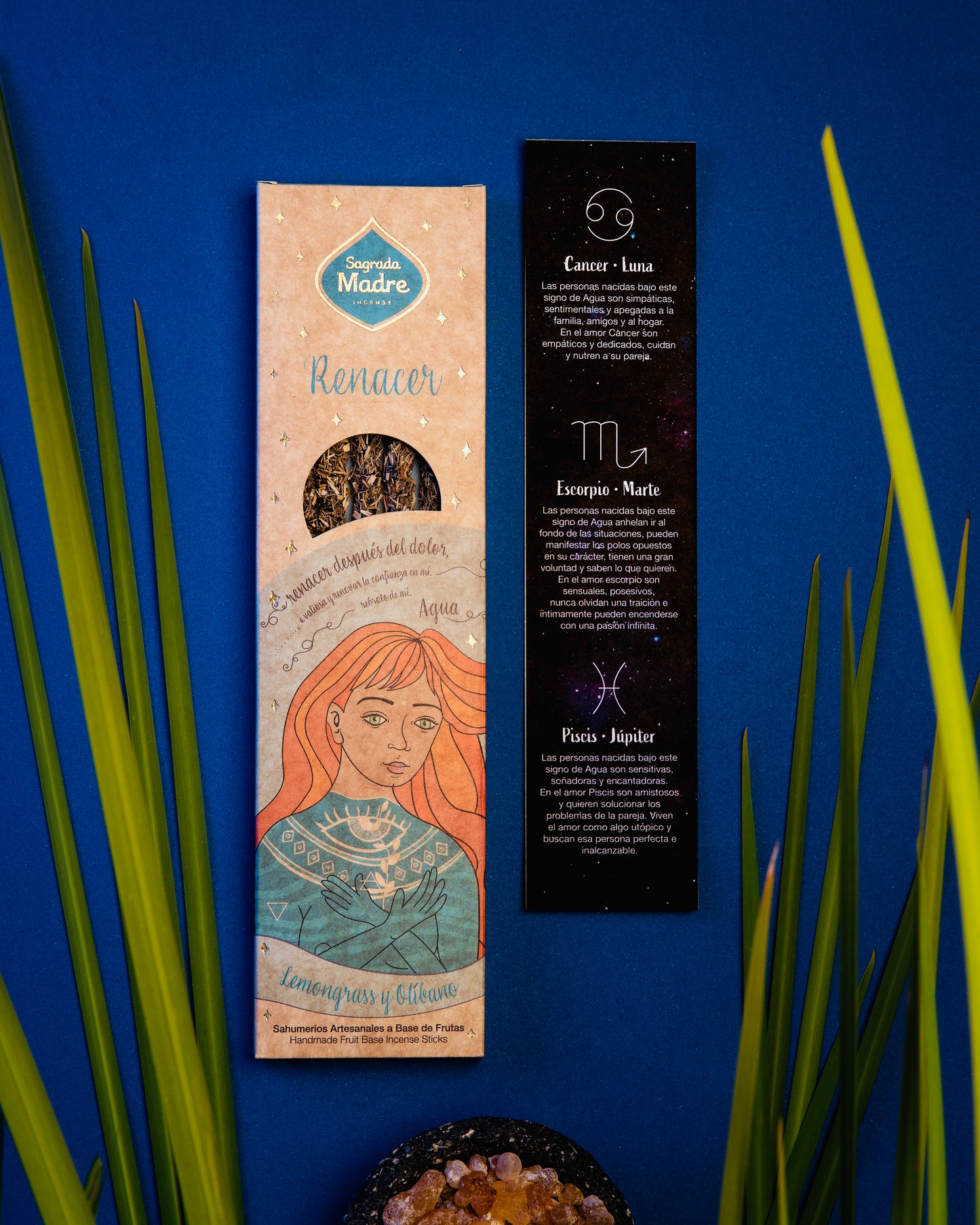 Incienso 5 elementos 🌊 AGUA | RENACER - Sagrada Madre