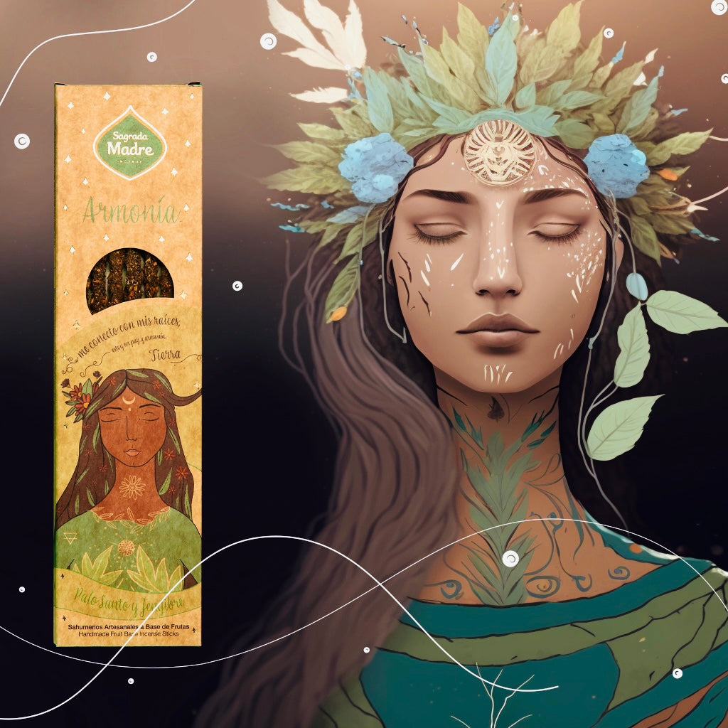 Incienso 5 elementos 🌿TIERRA | ARMONÍA - Sagrada Madre