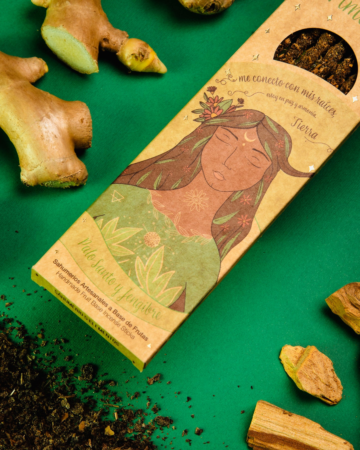 Incienso 5 elementos 🌿TIERRA | ARMONÍA - Sagrada Madre