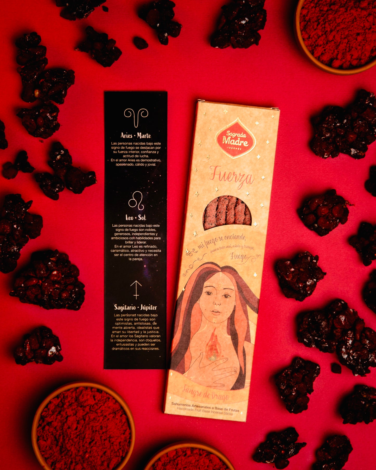 Incienso 5 elementos 🔥 FUEGO | FUERZA - Sagrada Madre