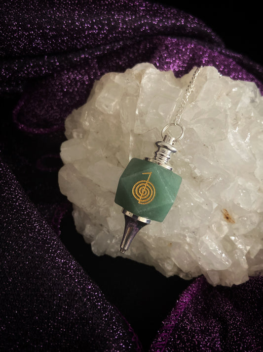 Péndulo Hexagonal de Aventurina