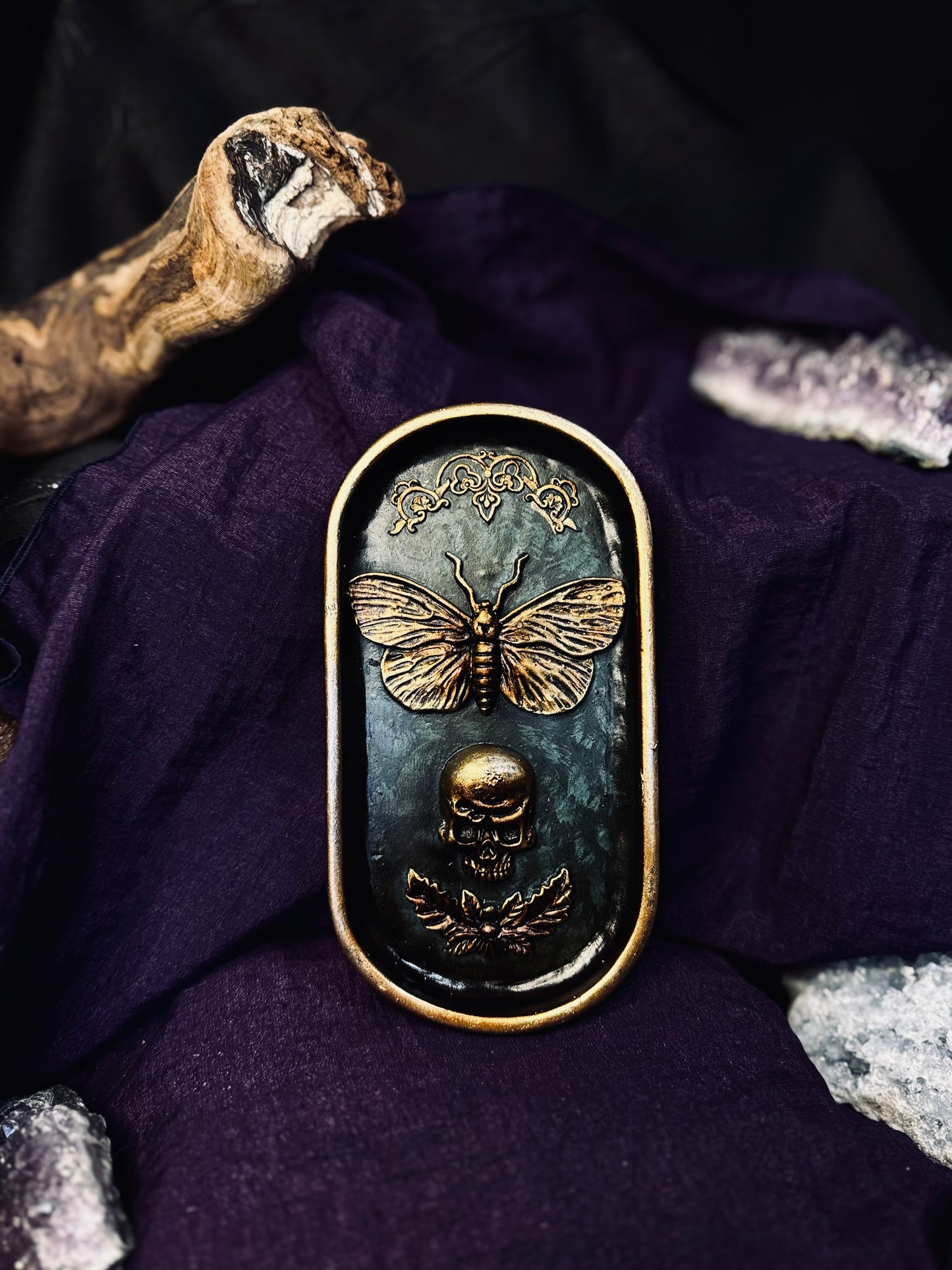 💀🪶 Incensario Moth  ✨