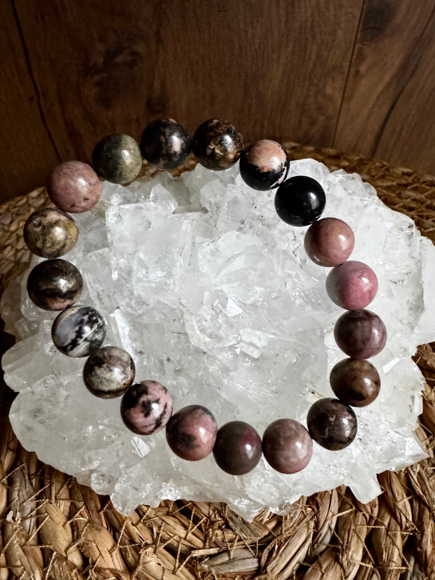 Pulsera de Rodonita – Equilibrio Emocional