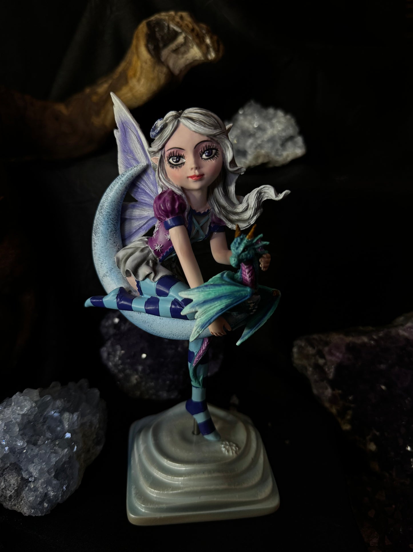 🌙🐉 Hada Guardiana de la Noche 🐉🌙