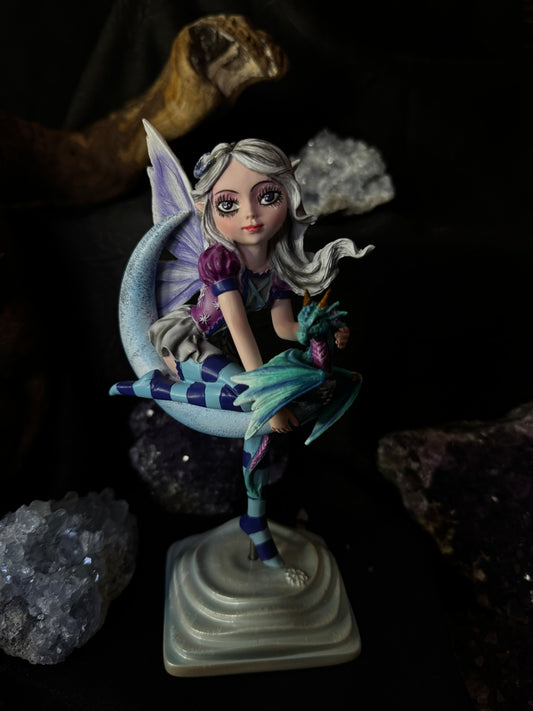 🌙🐉 Hada Guardiana de la Noche 🐉🌙