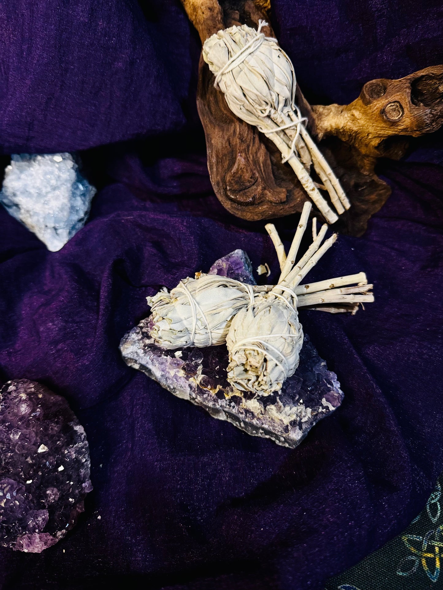 Antorcha Salvia Blanca 🌿🔥