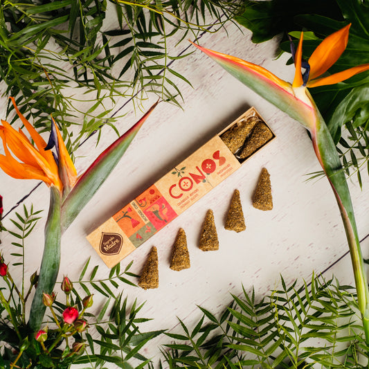 Incienso Cono Caléndula y Romero Sagrada Madre