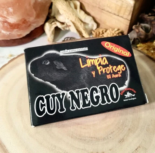 Jabón Esotérico Cuy Negro · Descarga Energética