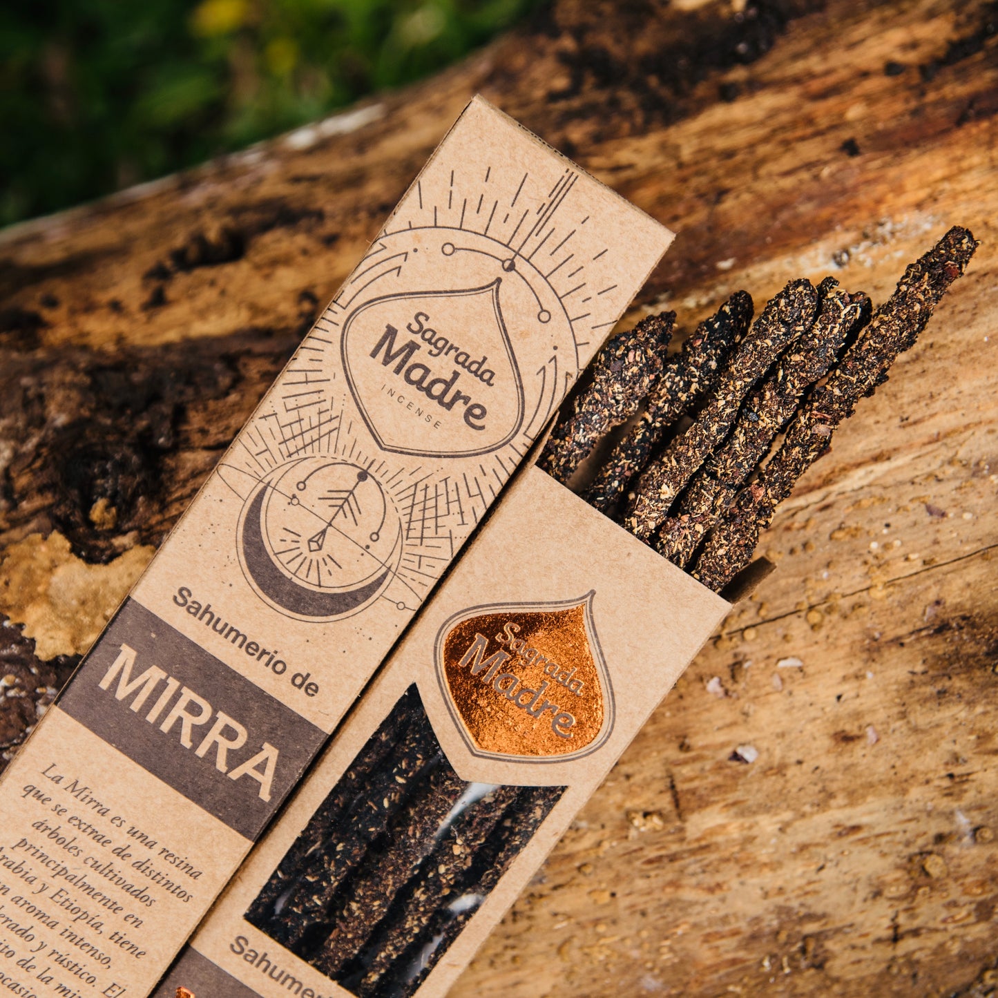 Incienso natural de Mirra Sagrada Madre