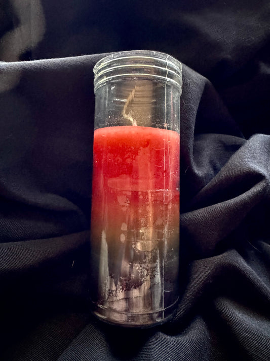 🕯️🌈 Velón Consagrado de los Siete Chakras 🌈🕯️