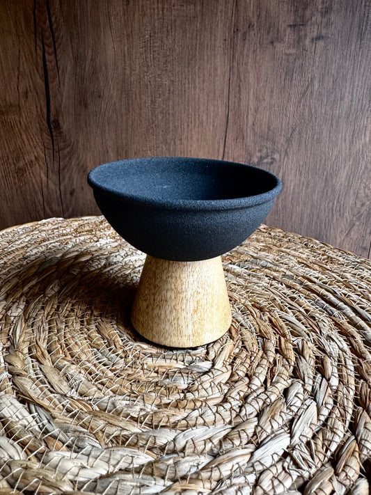 🌕✨ Copalera de Madera – Ritual, Purificación y Magia ✨🌕