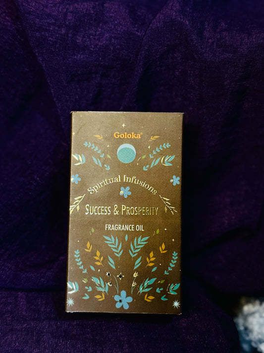 ✨ Aceite aromático ritual Success & Prosperity