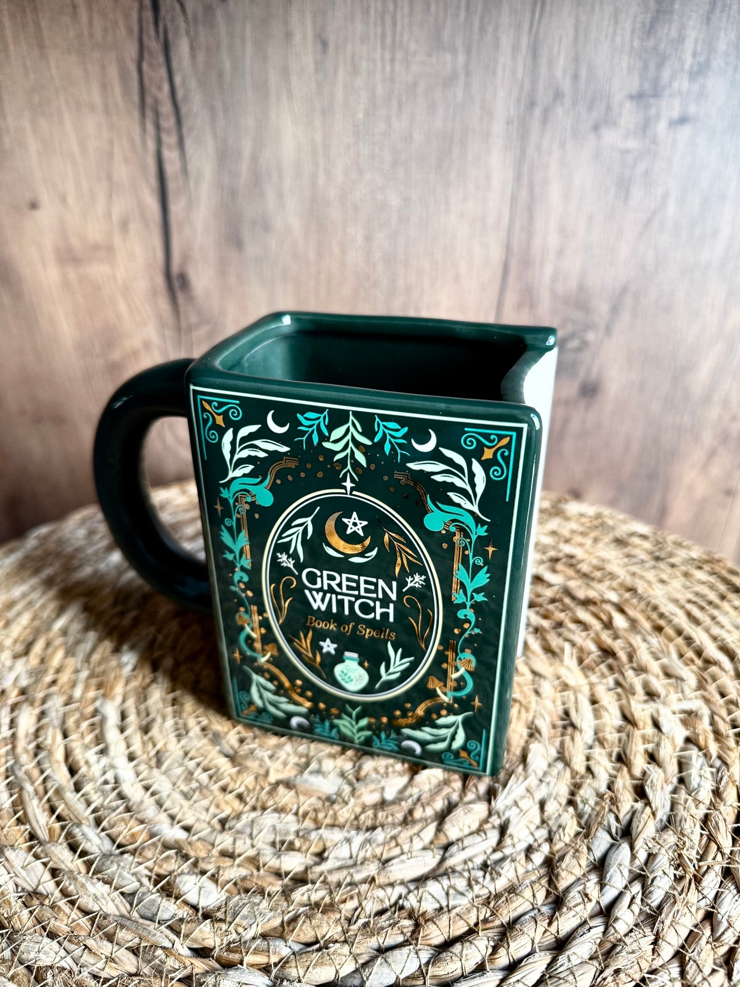Taza Grimorio de la Bruja Verde 🌿