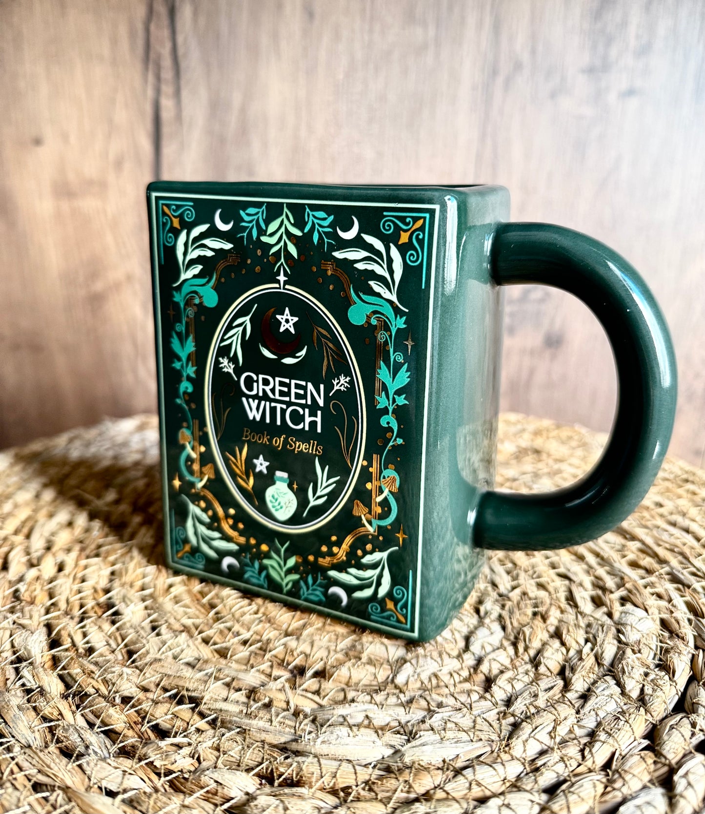 Taza Grimorio de la Bruja Verde 🌿