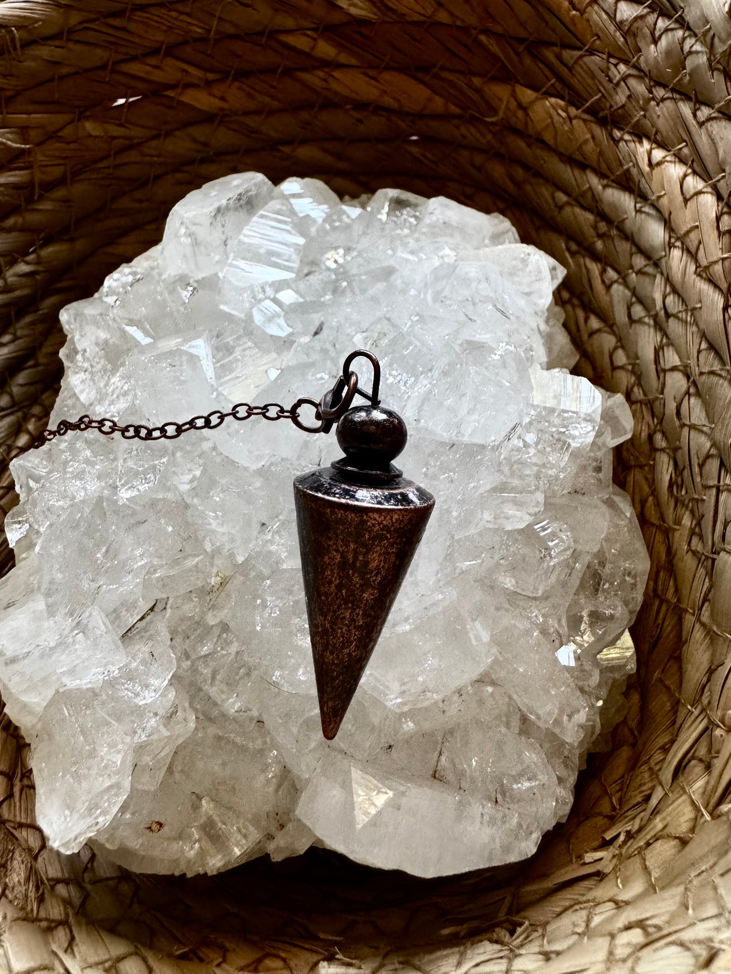 🔮 Péndulo “Helios” de Cobre – Energía y Precisión