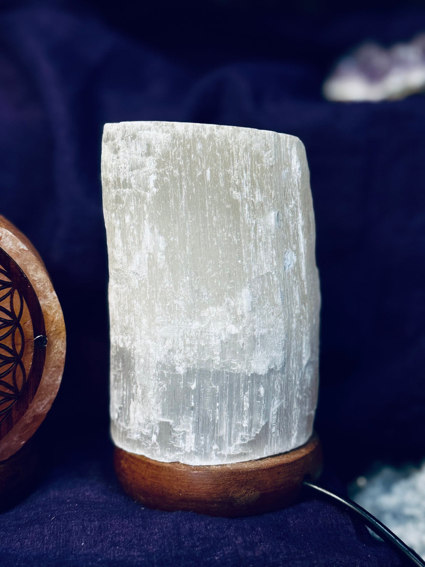 Lamparitas de selenita y sal 💫