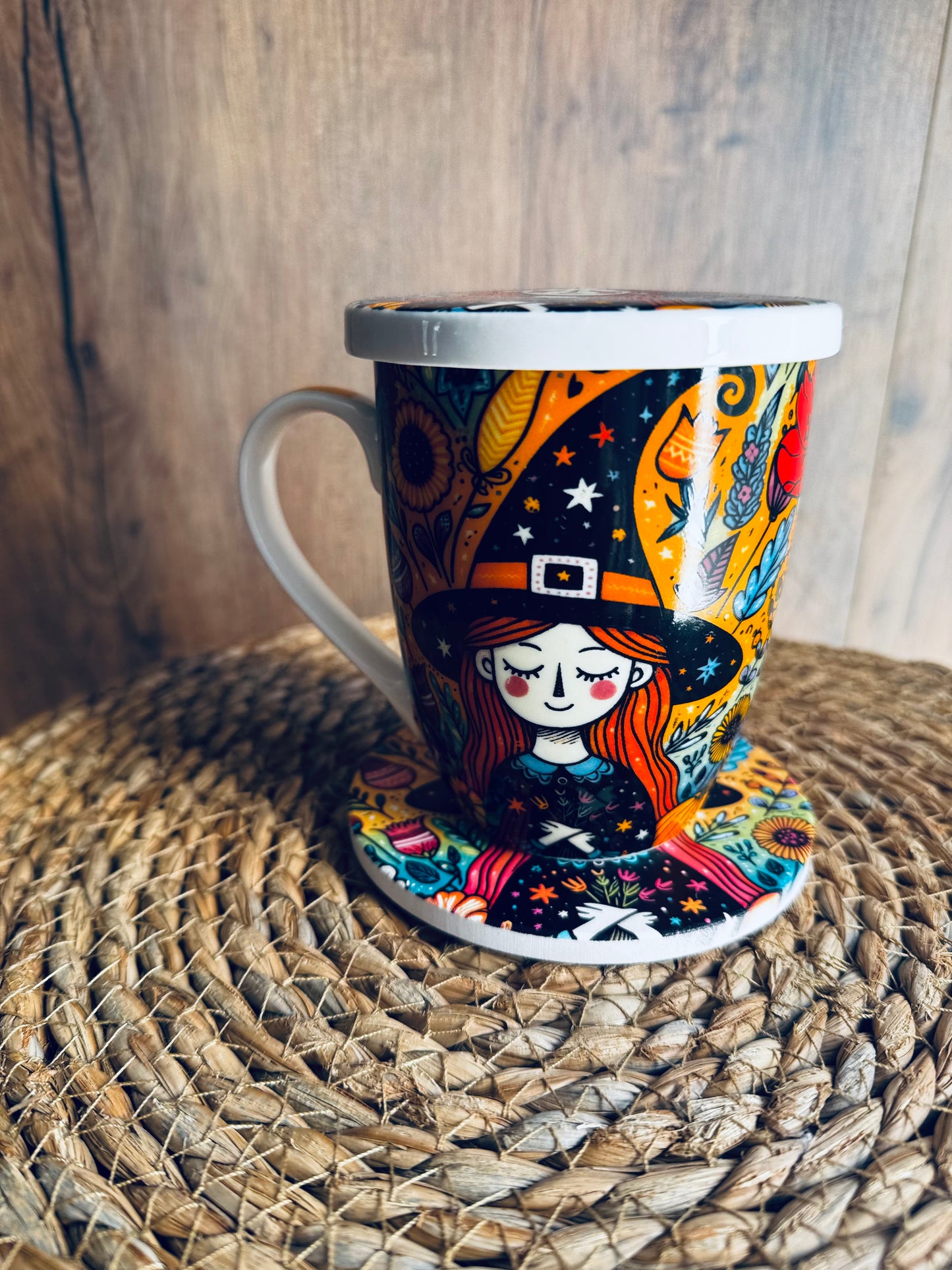 Taza con Filtro para Infusiones
Mágicas