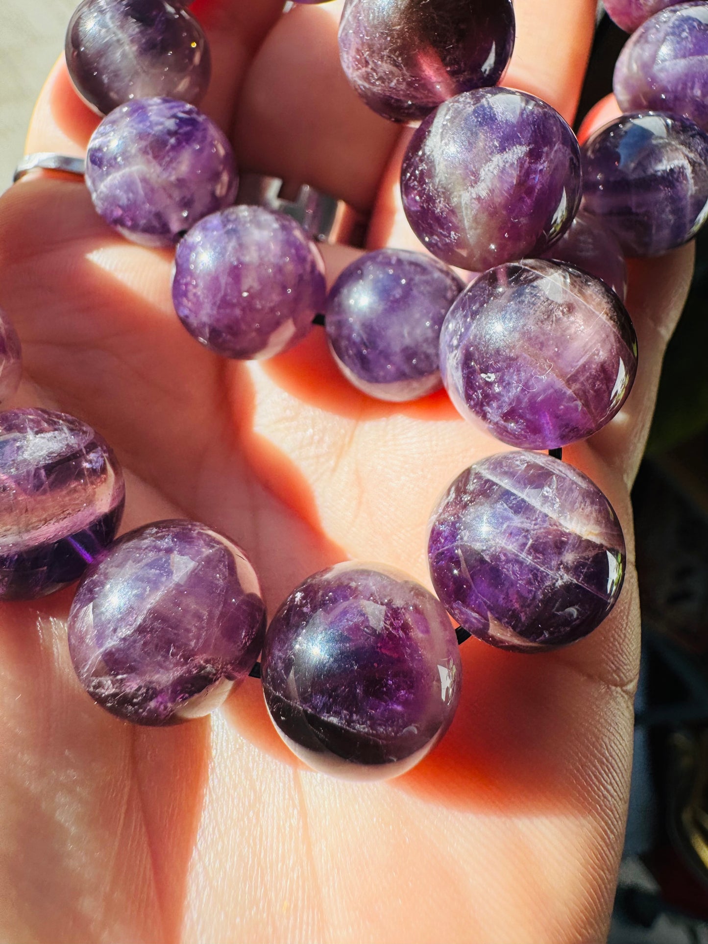 💜Pulsera Súper 7 con dije (extraíble)