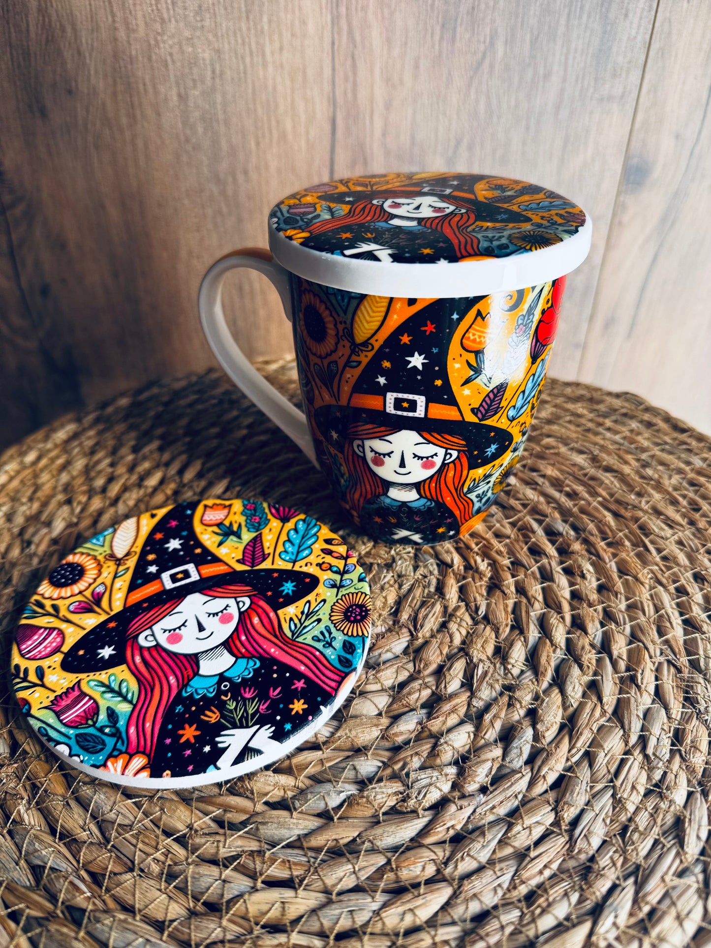 Taza con Filtro para Infusiones
Mágicas