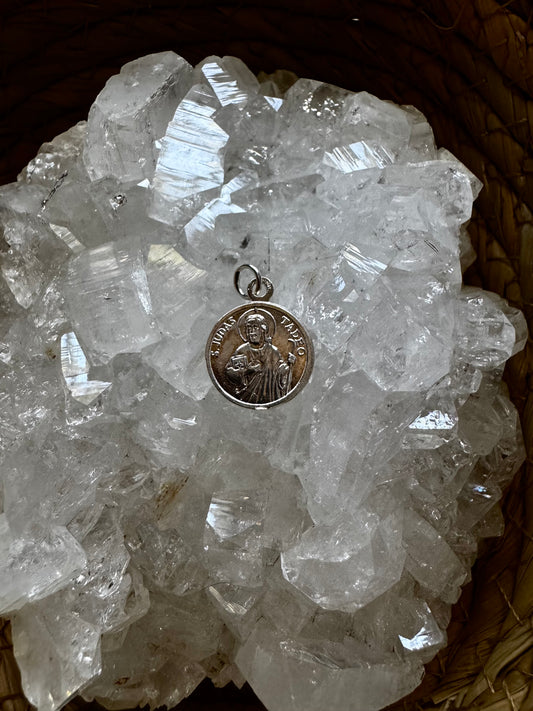 ✨ Medalla de Plata de San Judas Tadeo