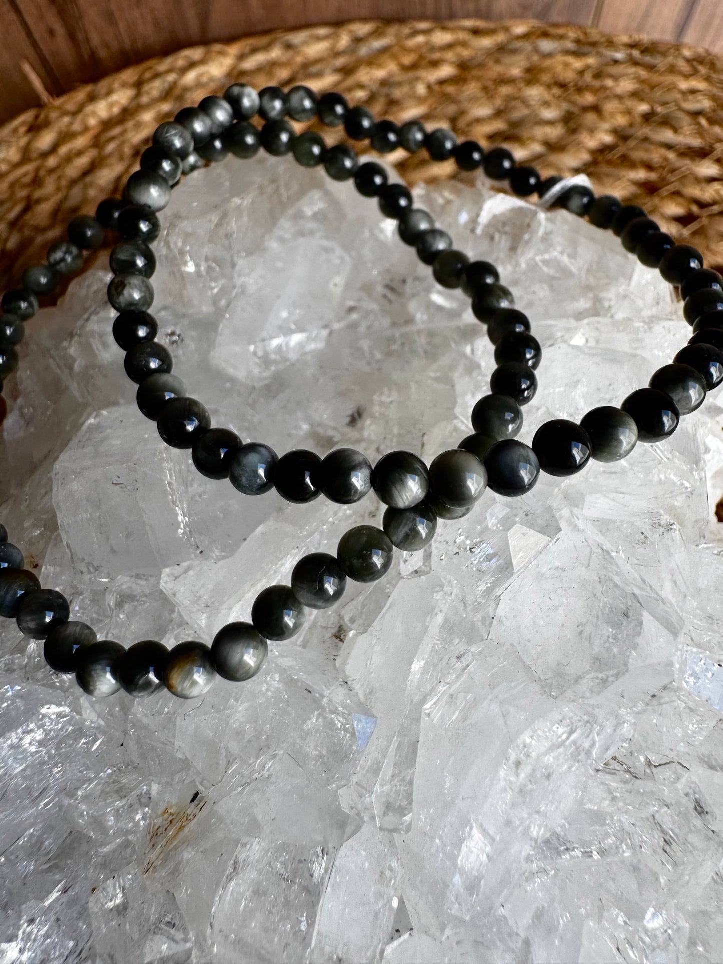 • Pulsera de Ojo de Águila · Claridad y Protección 🦅