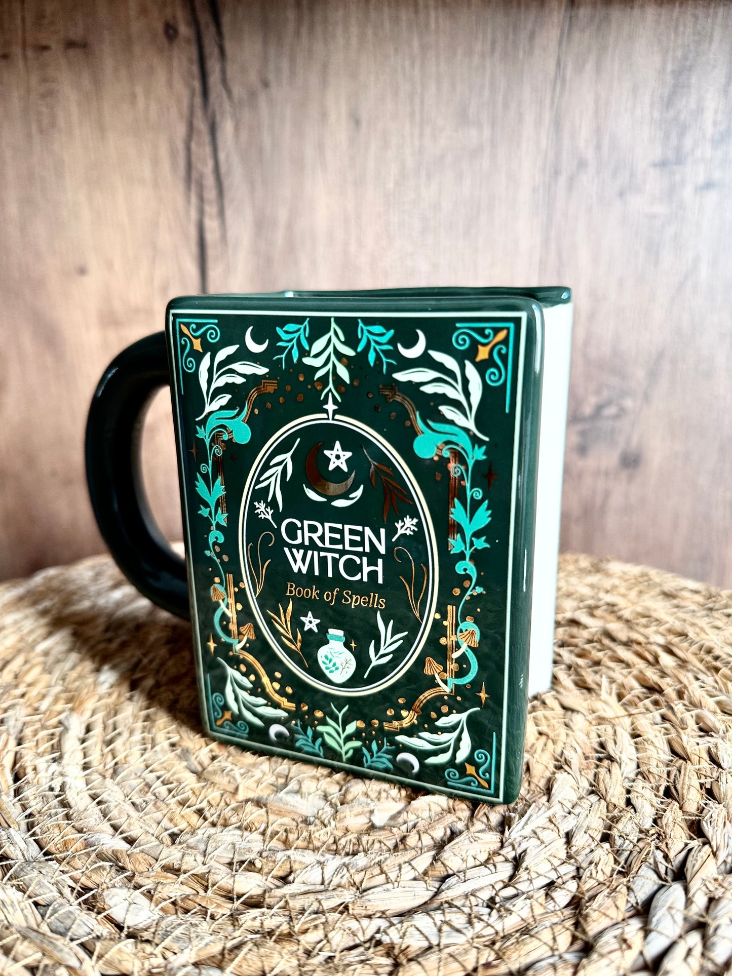 Taza Grimorio de la Bruja Verde 🌿