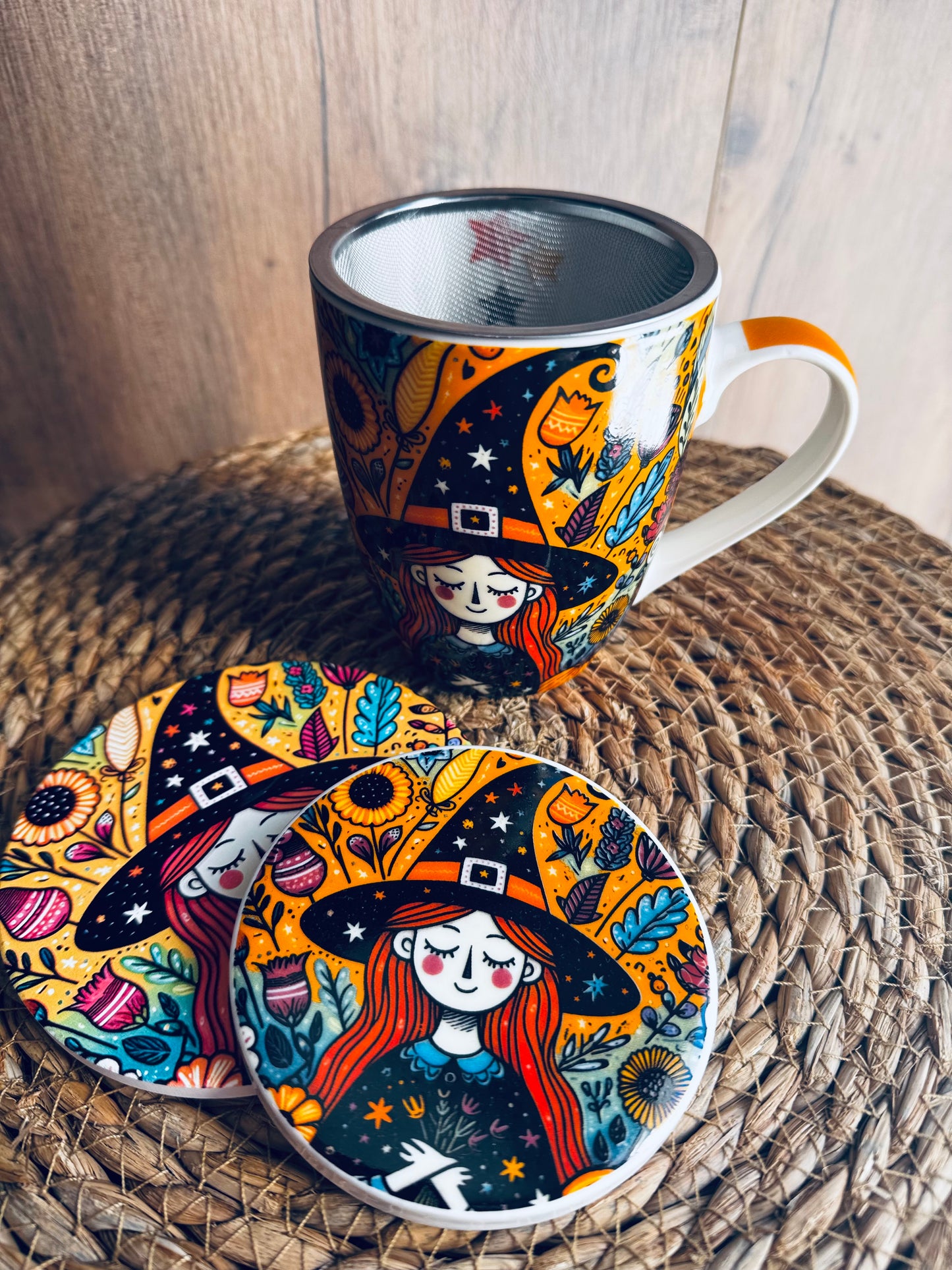 Taza con Filtro para Infusiones
Mágicas