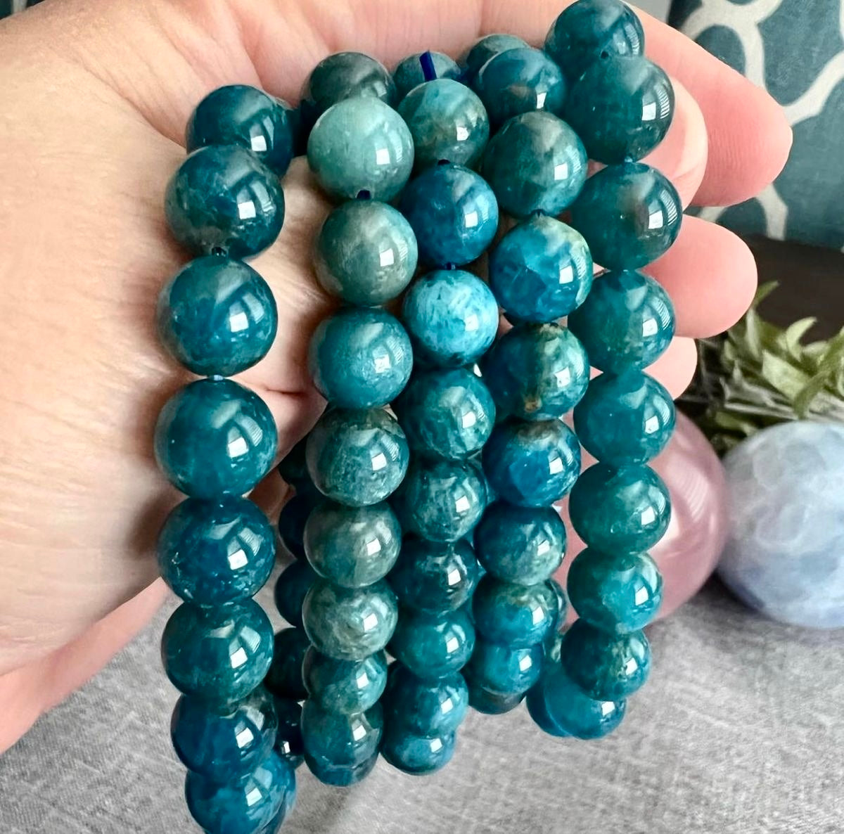 Pulsera de Apatita · Inspiración y Acción