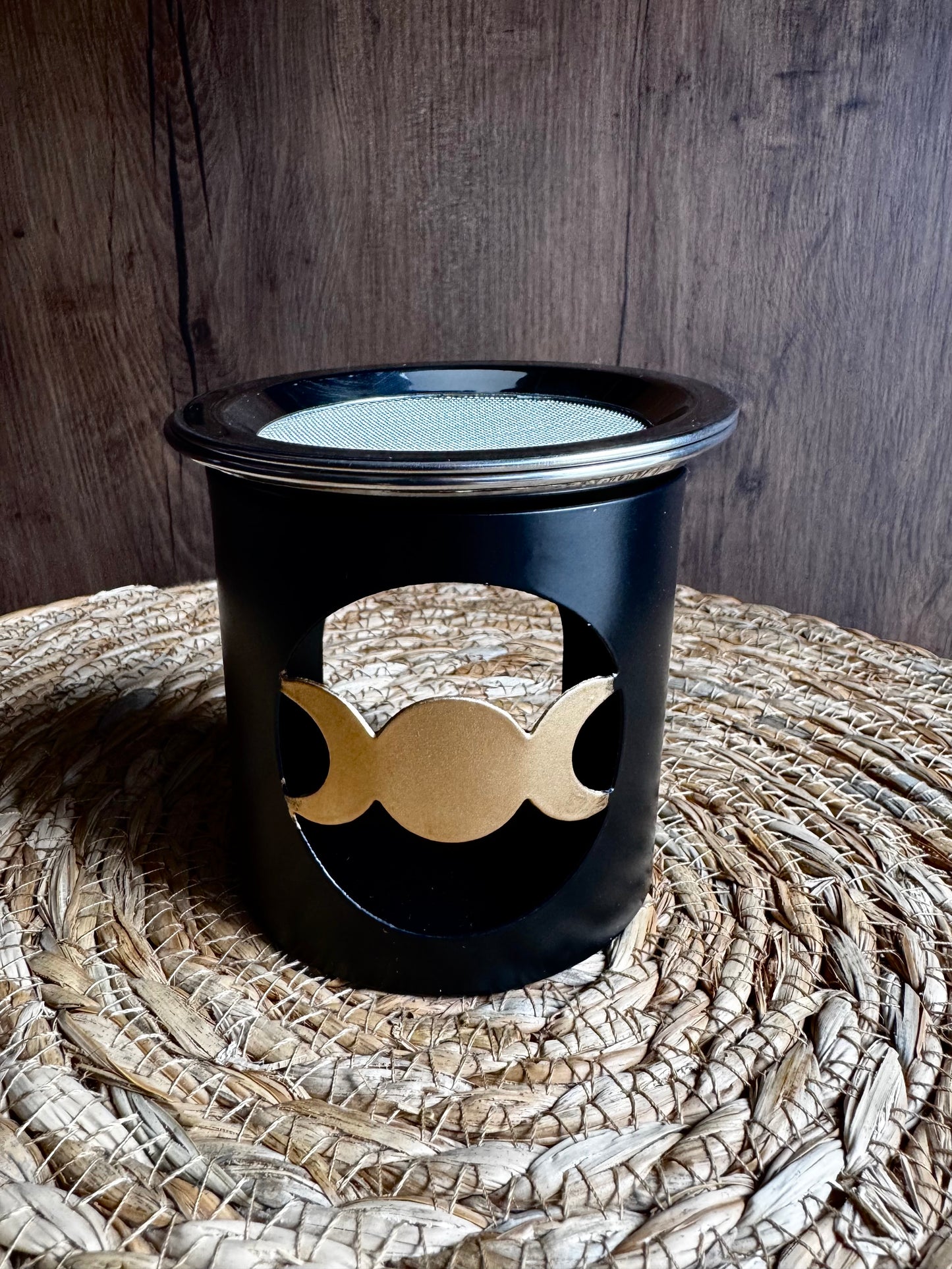 🌕✨ Quemador Multiusos con Símbolo de la Triple Diosa – Conecta con la Energía Lunar ✨🌕